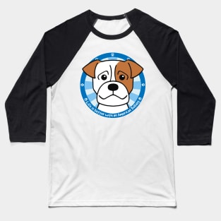 Life is Better With an American Bulldog Baseball T-Shirt